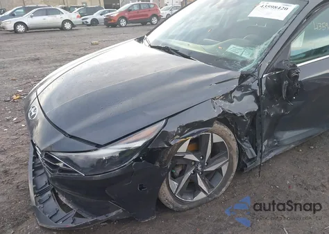 2021 Hyundai Elantra Sel z USA, uszkodzony, nr VIN 5NPLN4AG0MH008741